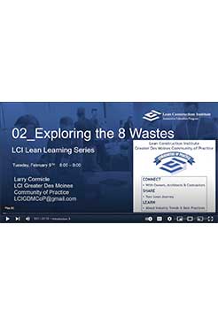 waste in lean presentation cover photo
