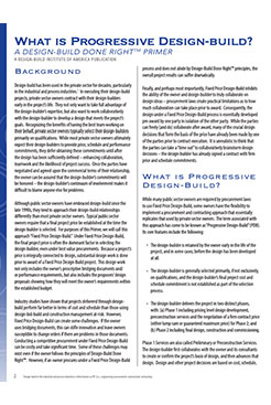 progressive design-build document cover