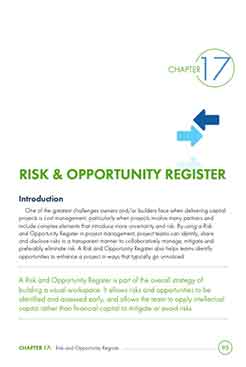 risk and opportunity register chapter cover image